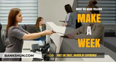 Bank Teller Weekly Earnings: Understanding Their Average Pay and Benefits