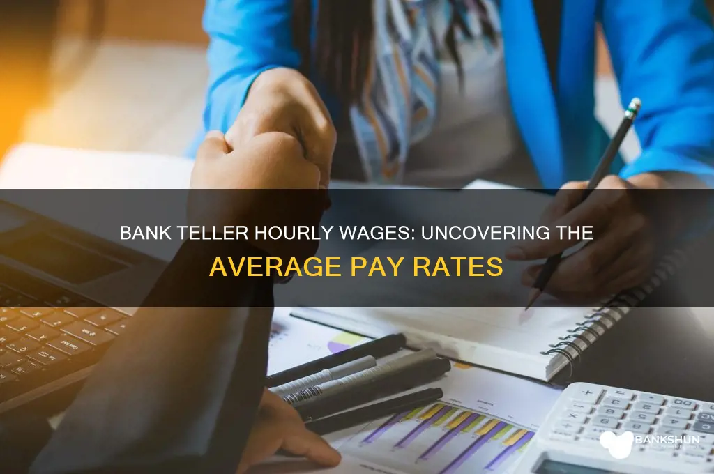 what do bank tellers make an hour