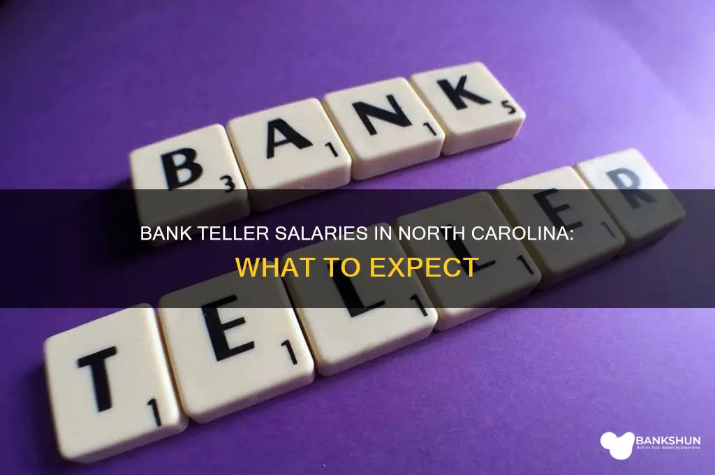 what do bank tellers make in nc