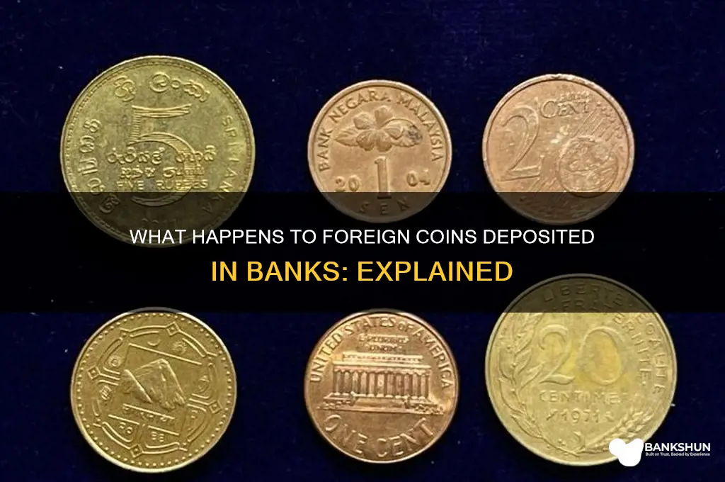 what do banks do with foreign coins