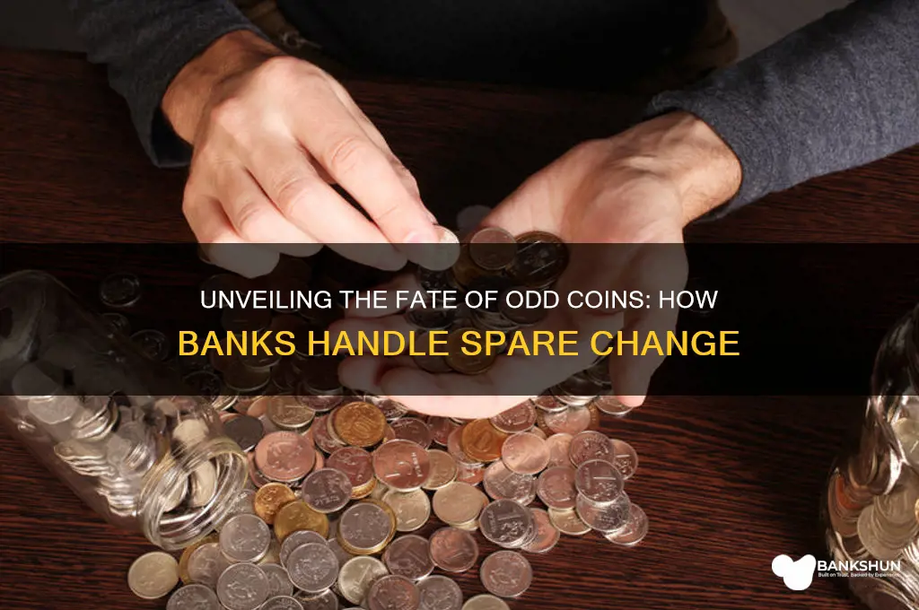 what do banks do with odd coins