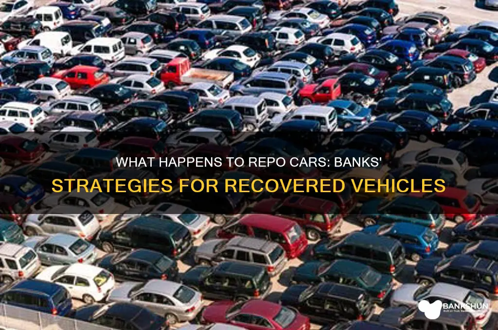 what do banks do with repo cars