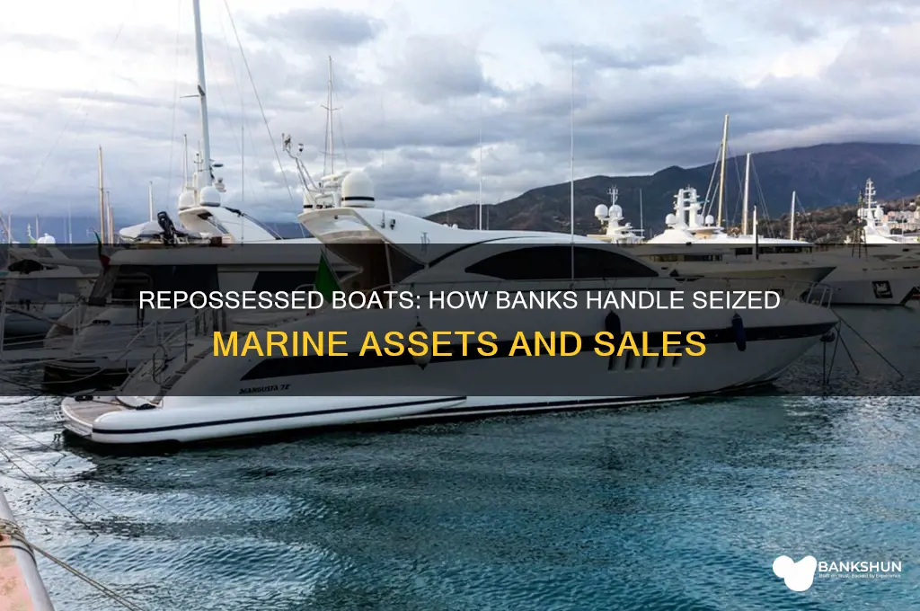 what do banks do with repossessed boats