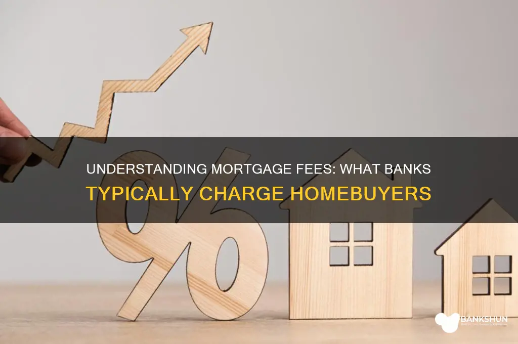 what do banks typically charge on mortgage