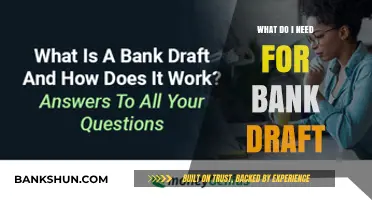 Essential Requirements for Obtaining a Bank Draft: A Comprehensive Guide
