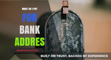 Bank Address Confusion: What to Enter for Accurate Transactions