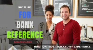 What to Write as Bank Reference: A Clear and Concise Guide