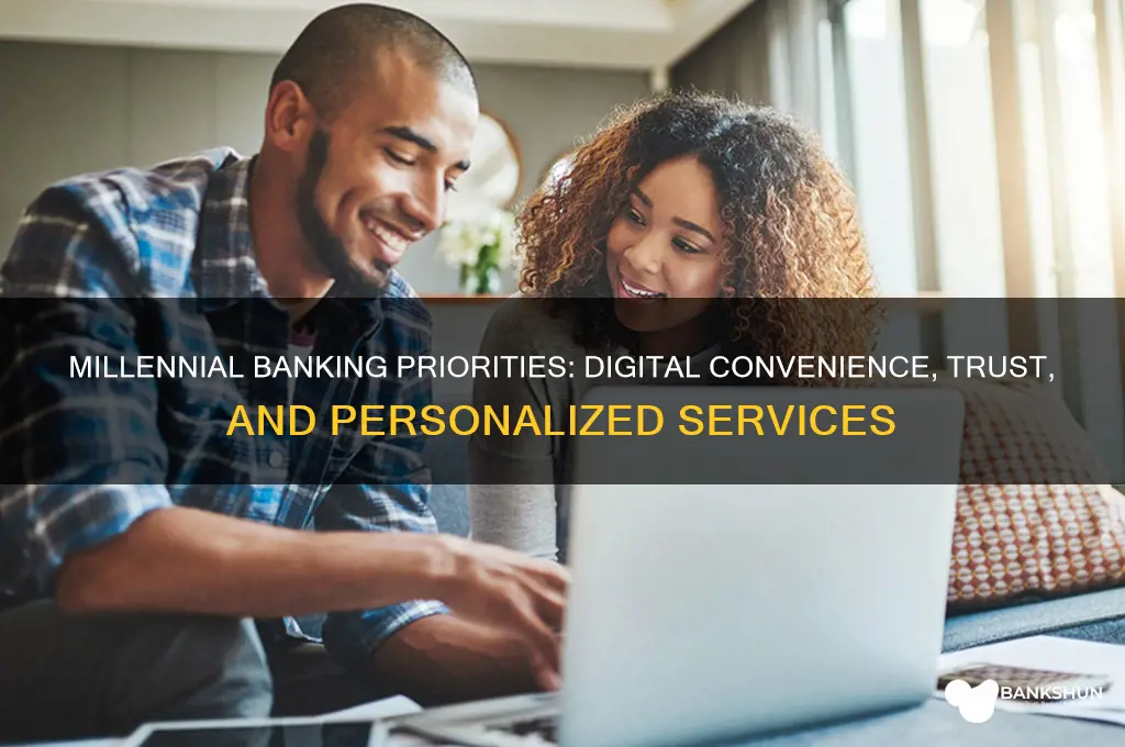 what do millinials look for in banking