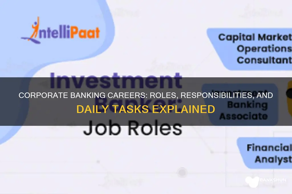 what do people in corporate banking do