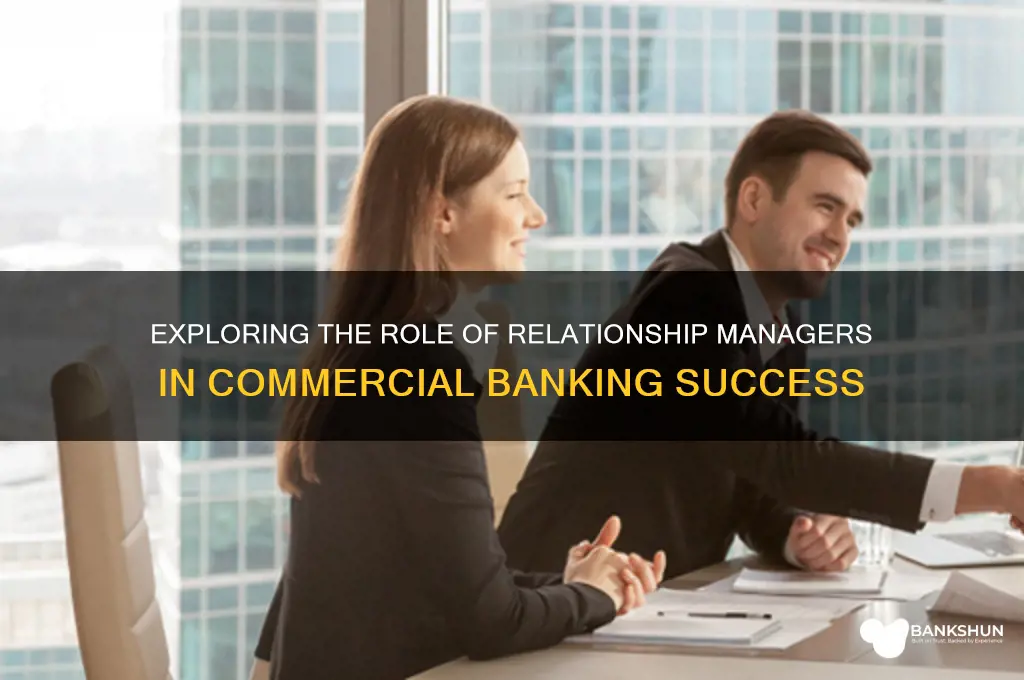 what do relationship managers do commercial banking