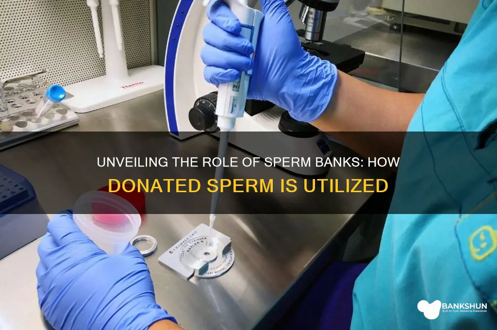 what do sperm banks do with sperm