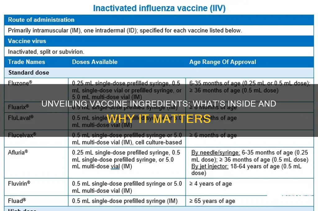 what do the vaccine have in it