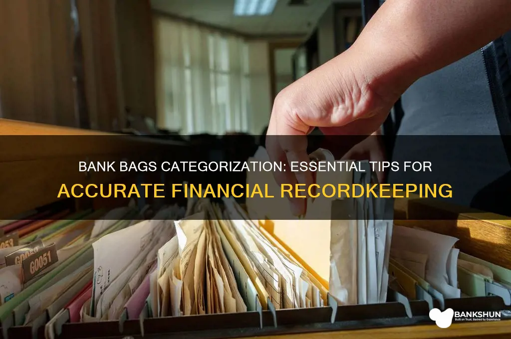 what do you list bank bags as