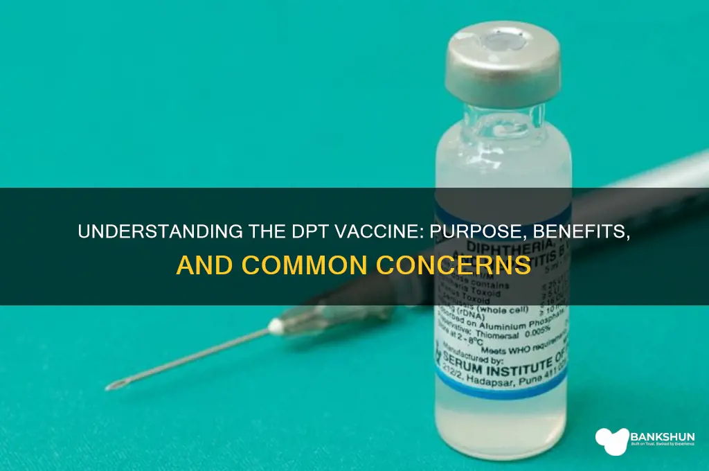 what do you mean by dpt vaccine