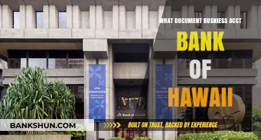 Understanding Business Account Documentation at Bank of Hawaii