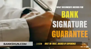 Essential Documents Required for Obtaining a Bank Signature Guarantee
