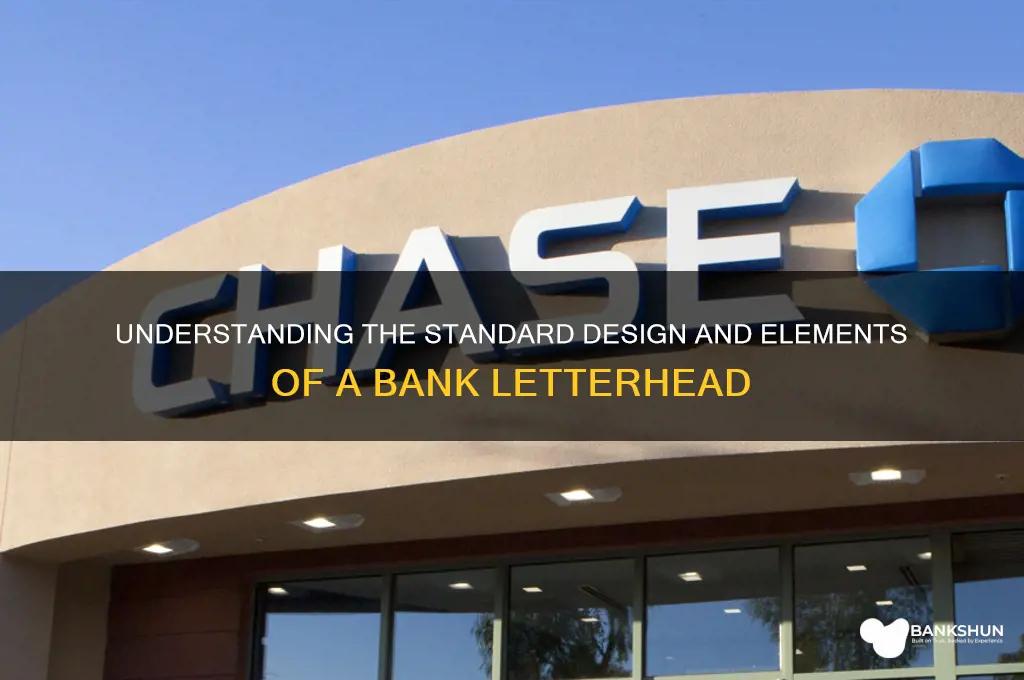 what does a bank letterhead look like