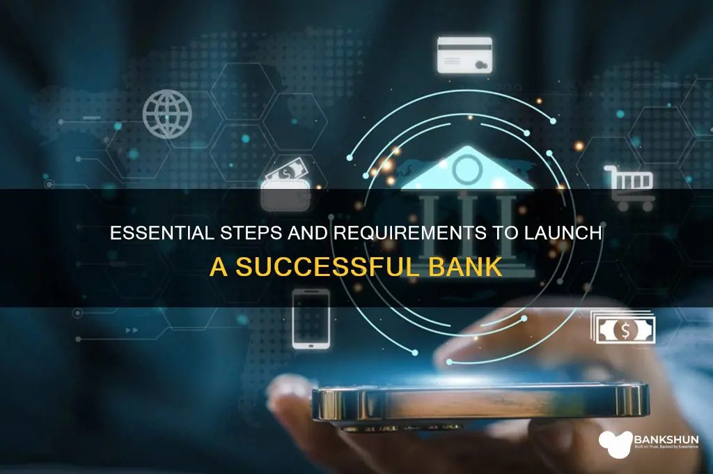 what does a bank need to start
