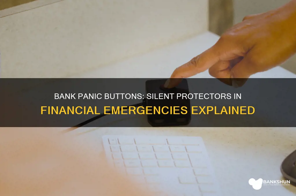 what does a bank panic button do