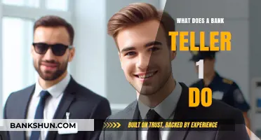 Bank Teller 1 Role: Daily Tasks, Responsibilities, and Skills Explained