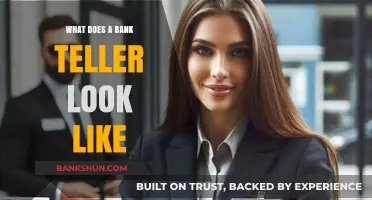 What Does a Bank Teller Look Like? Exploring the Role and Appearance