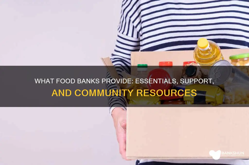 what does a food bank give you