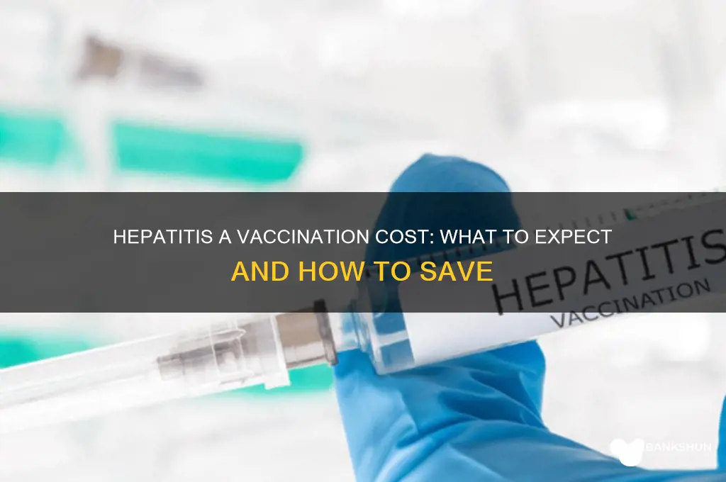 what does a hepatitis a vaccination cost