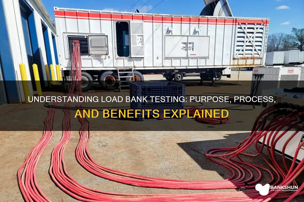 what does a load bank test do