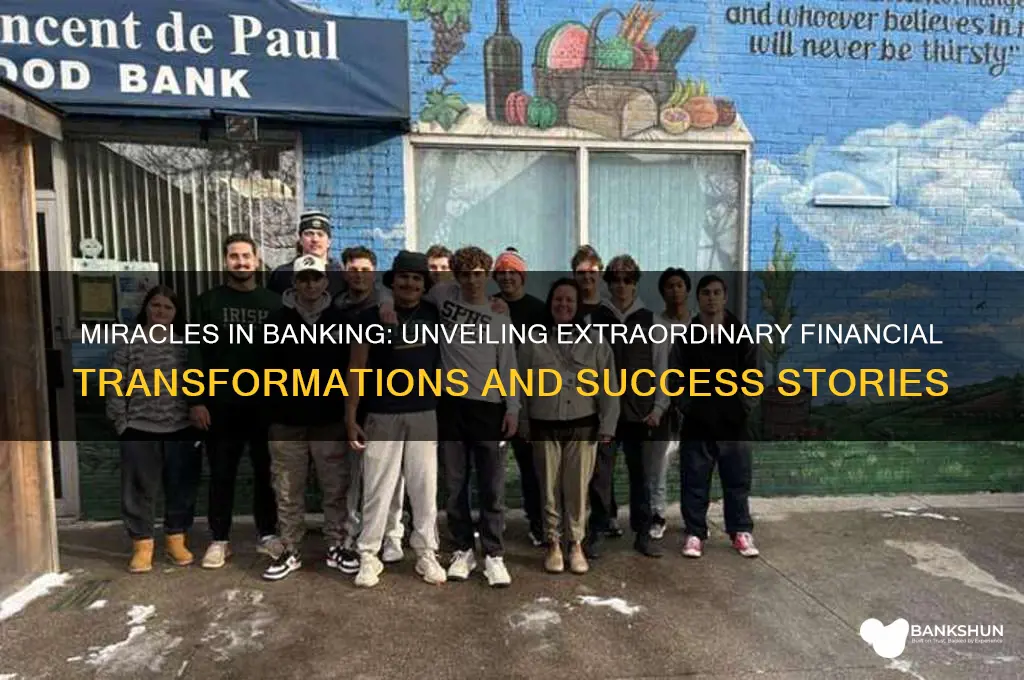 what does a miracle look like bank