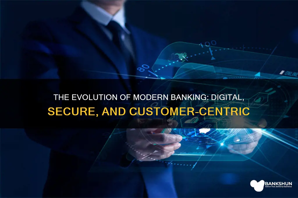 what does a modern bank look like