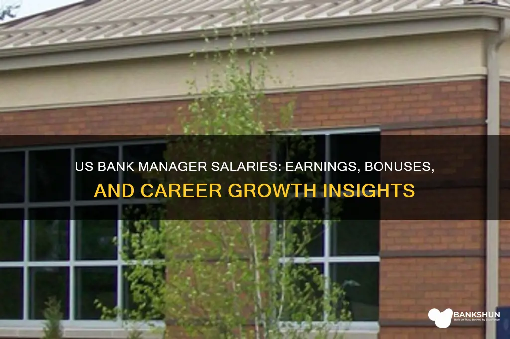 what does a us bank manager make