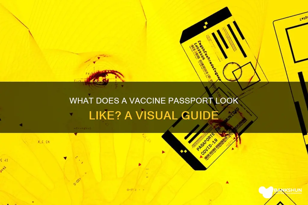 what does a vaccine pasport look like