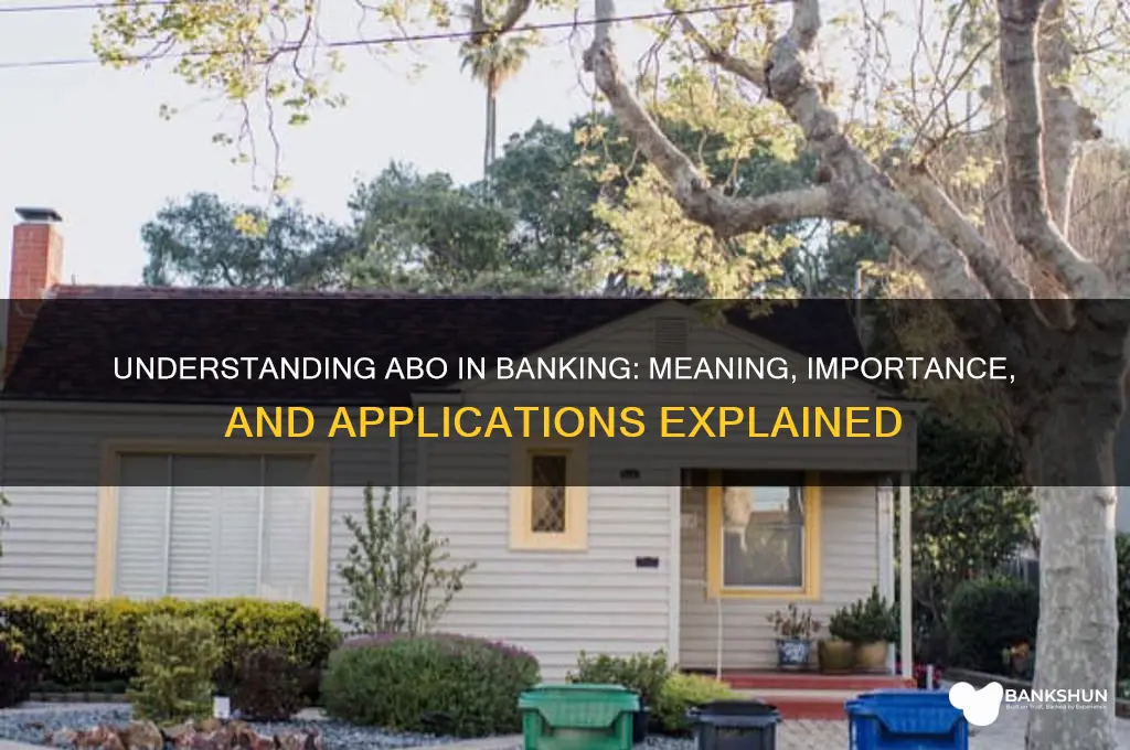 what does abo stand for in banking