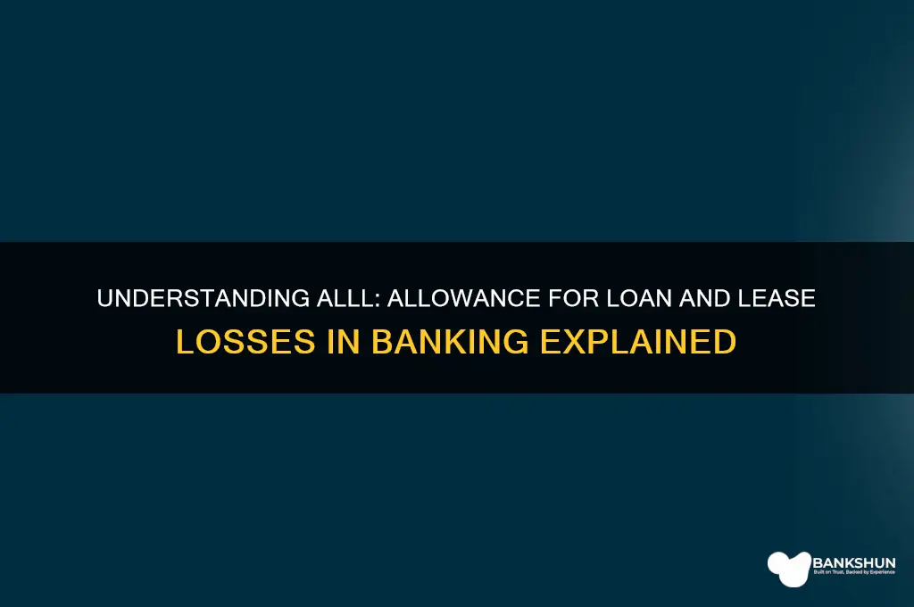 what does alll stand for in banking