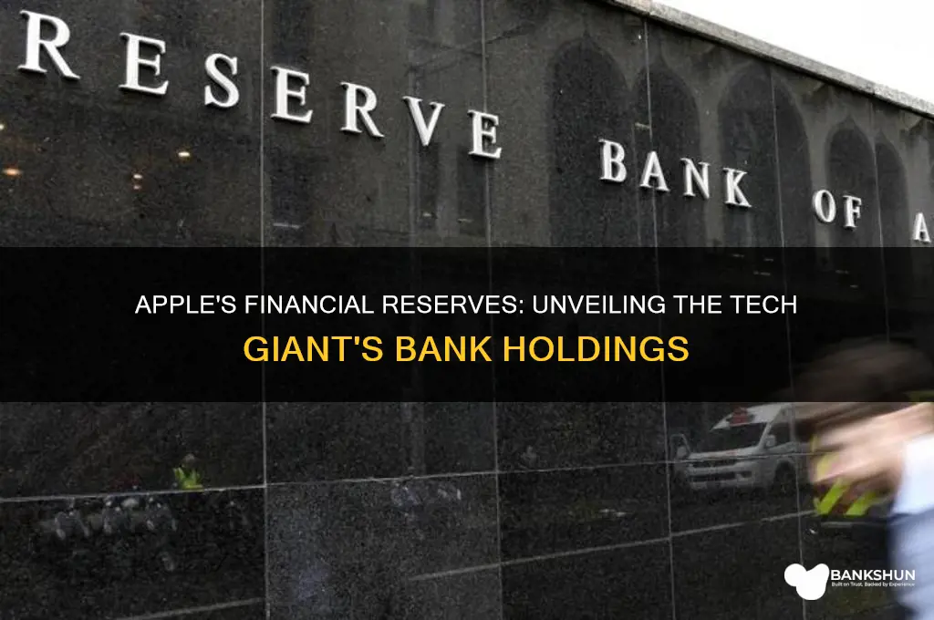 what does apple have in the bank