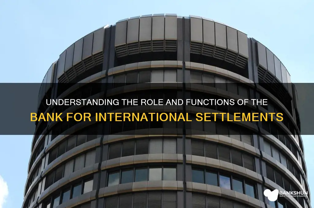what does bank for international settlements do
