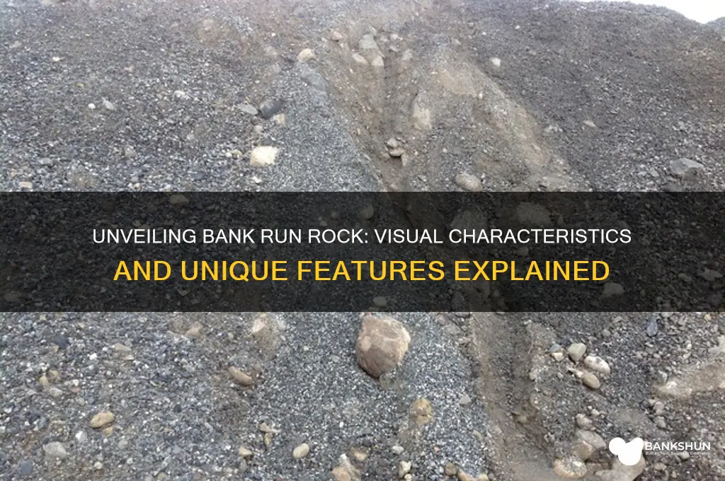 what does bank run rock look like