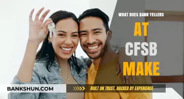 How Much Do CFSB Bank Tellers Earn? Salary Insights Revealed