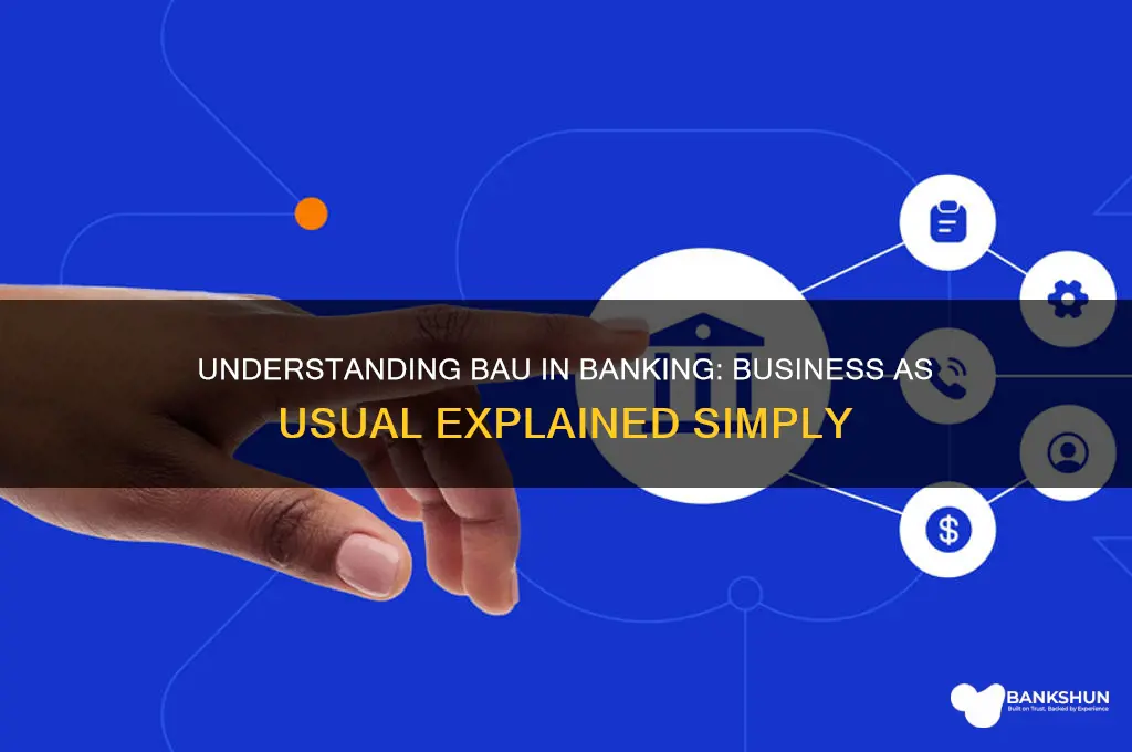 what does bau stand for in banking