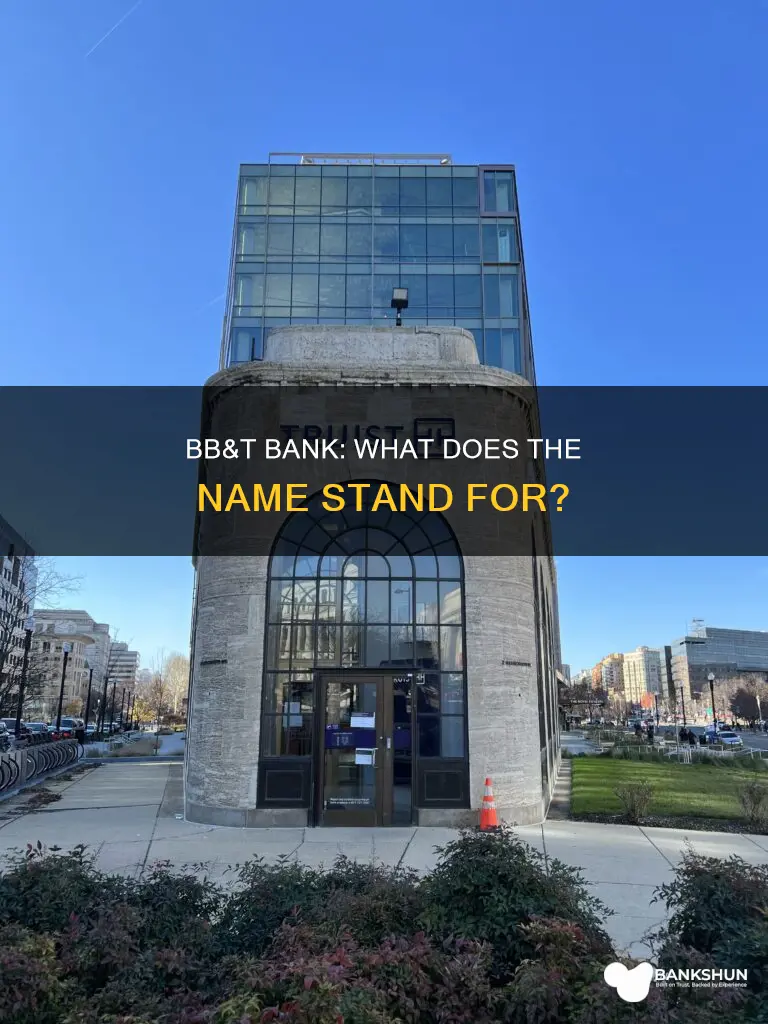 what does bb&t bank stand for