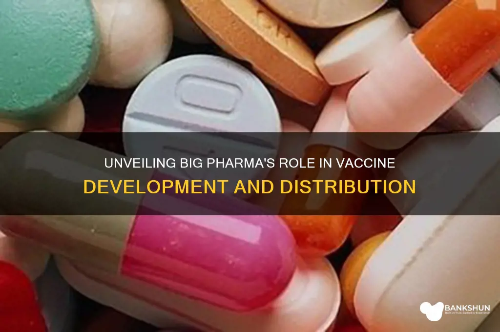 what does big pharma do with vaccines