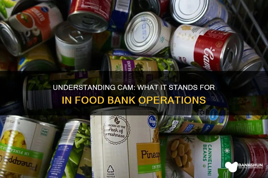 what does cam stand for food bank