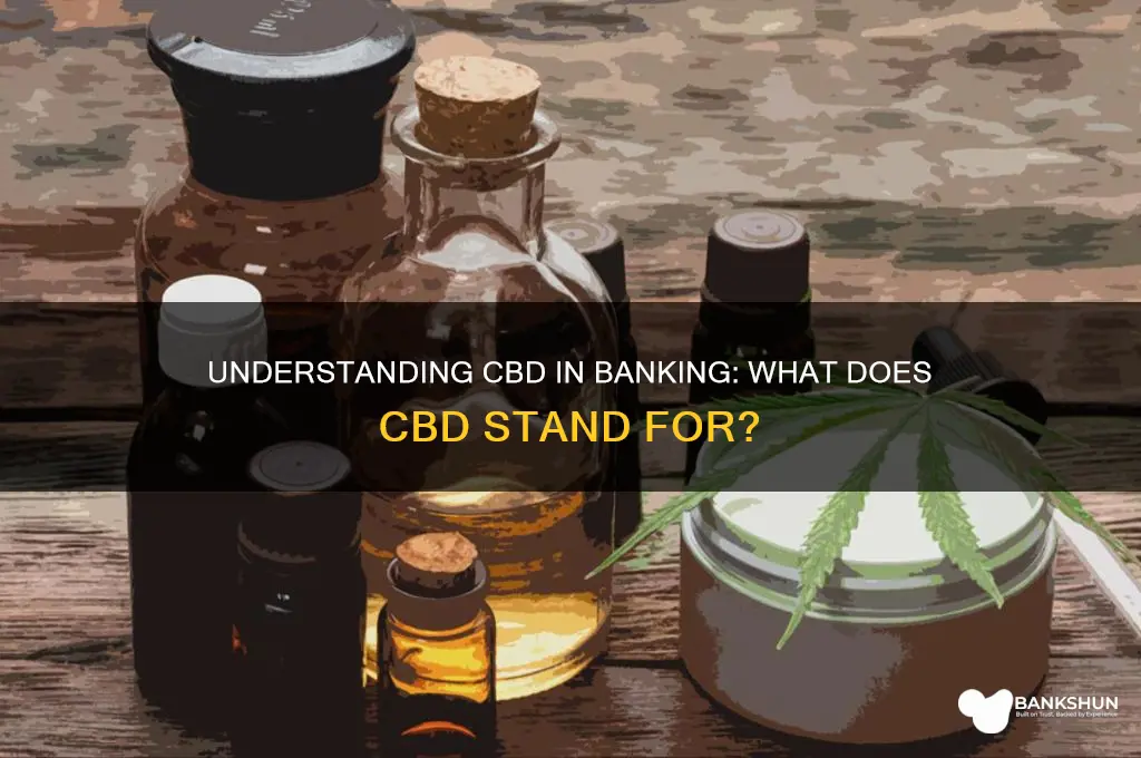 what does cbd stand for in banking