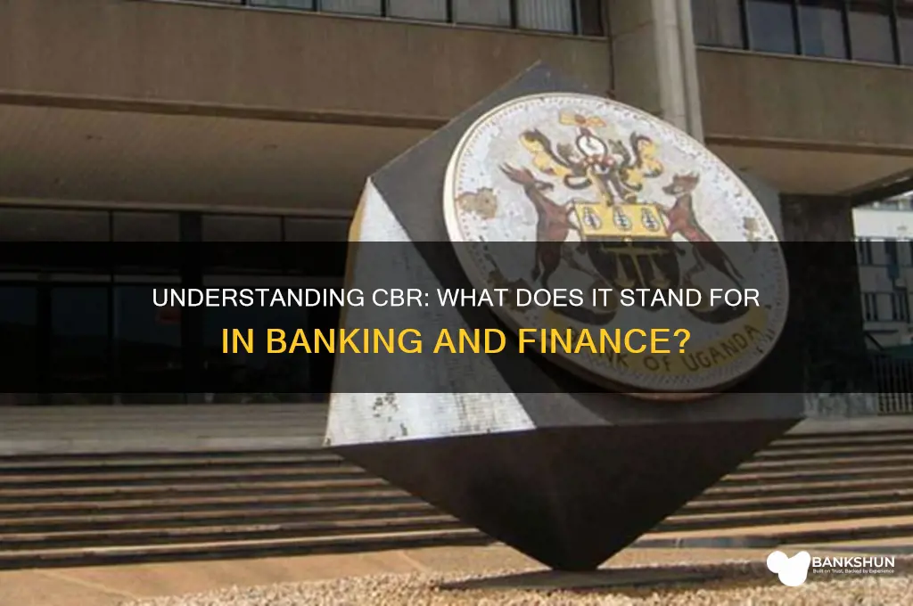what does cbr stand for in banking