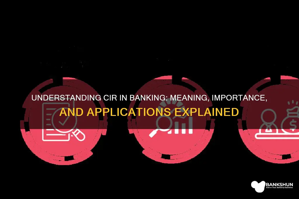 what does cir stand for in banking