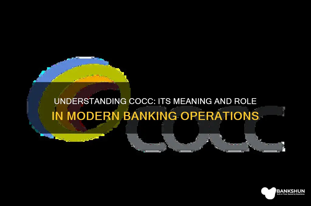what does cocc stand for in banking