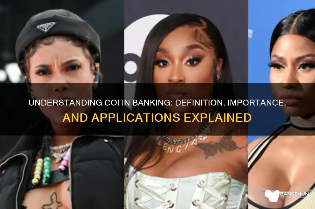 what does coi stand for in banking
