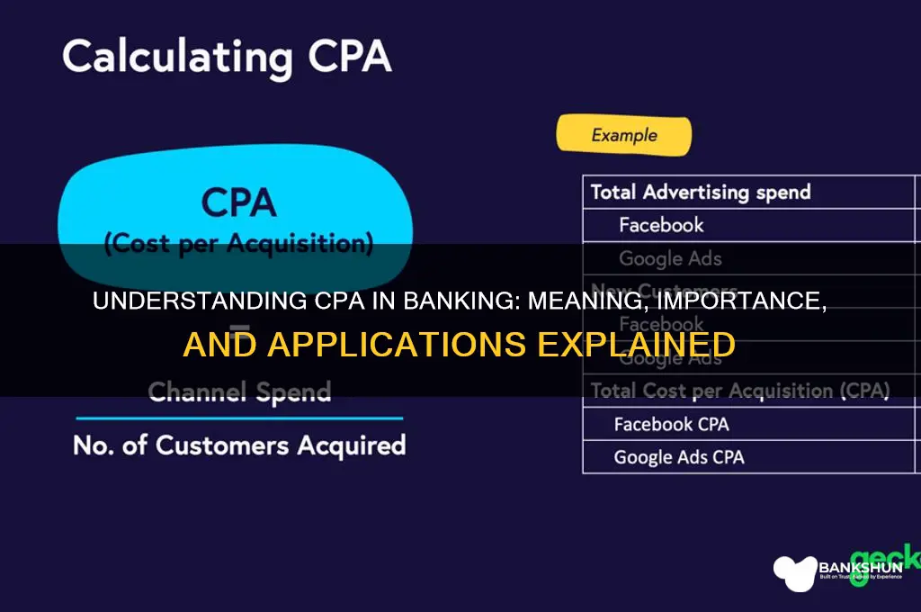 what does cpa stand for in banking
