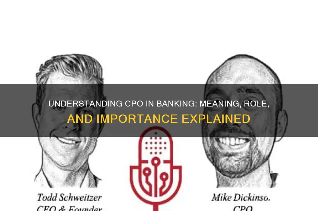 what does cpo stand for in banking