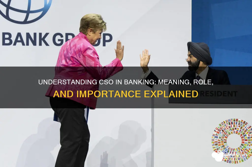 what does cso stand for in banking